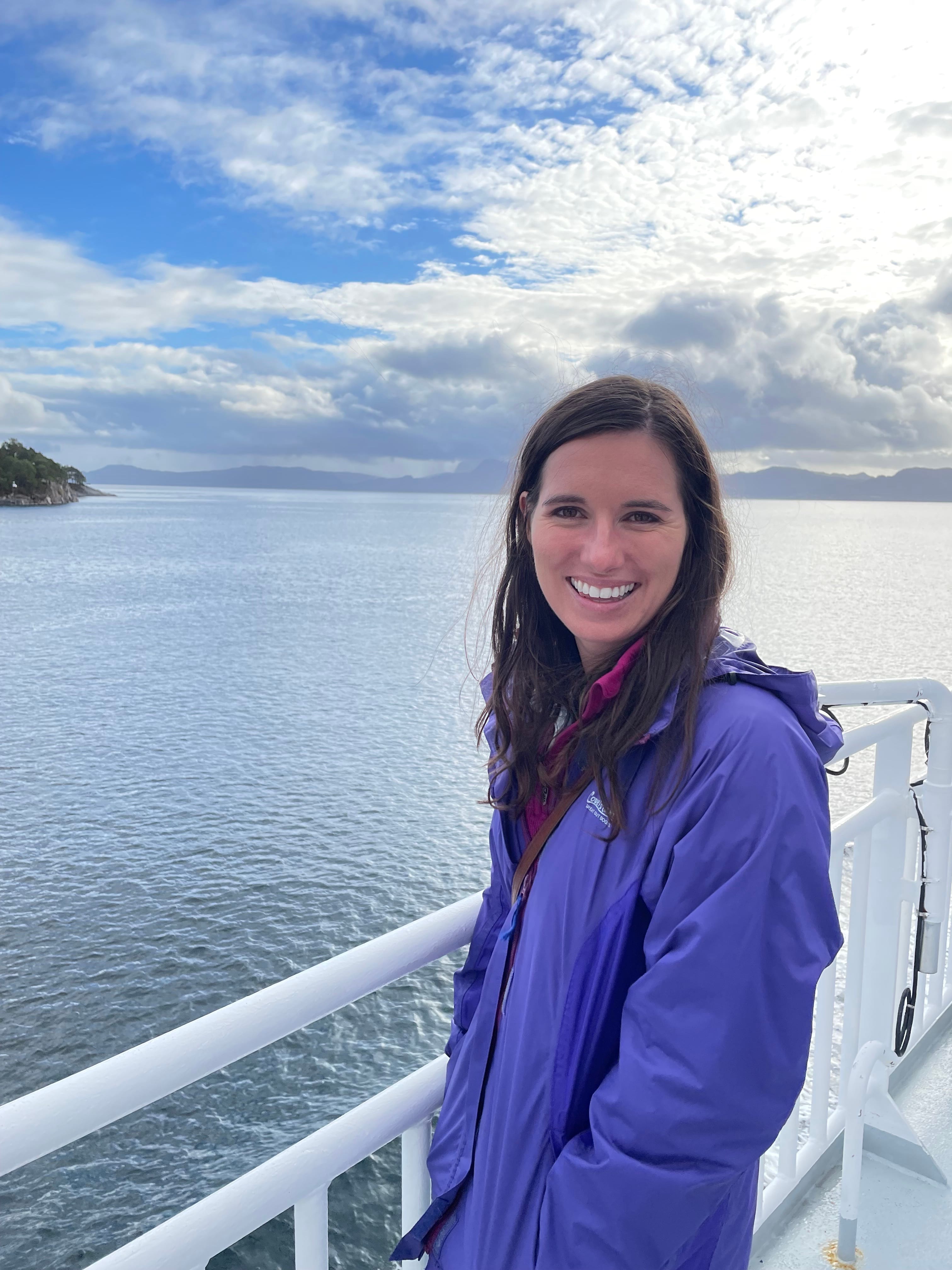 Katie Brake outdoors